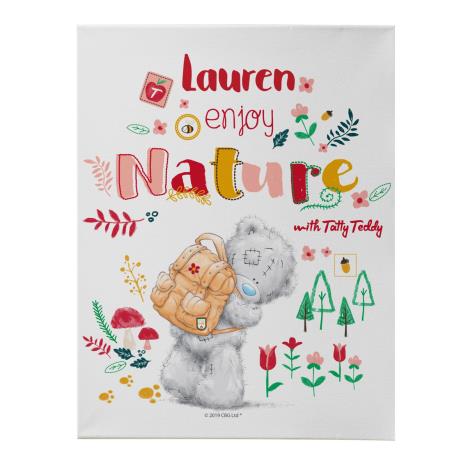 Personalised Me to You Enjoy Nature Canvas £14.99